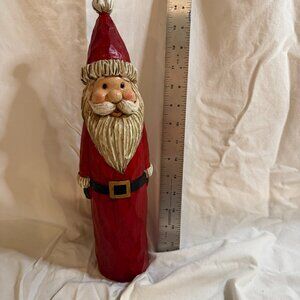 Rustic Santa figurine
